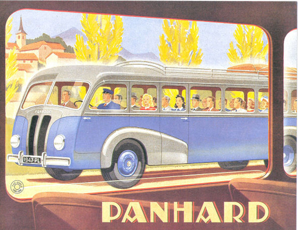 Dépliant Panhard 1947-1949