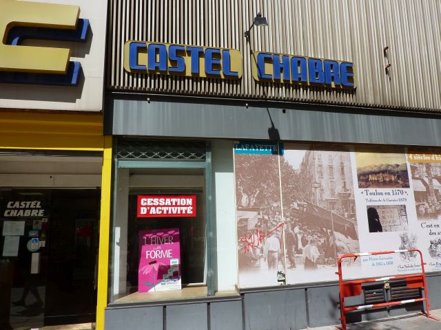 Magasin Castel-Chabre en liquidation
